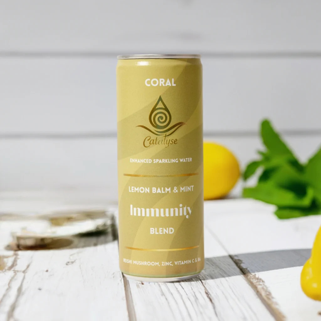 Coral - The Immunity Blend- Lemon Balm & Mint - 12 Pack