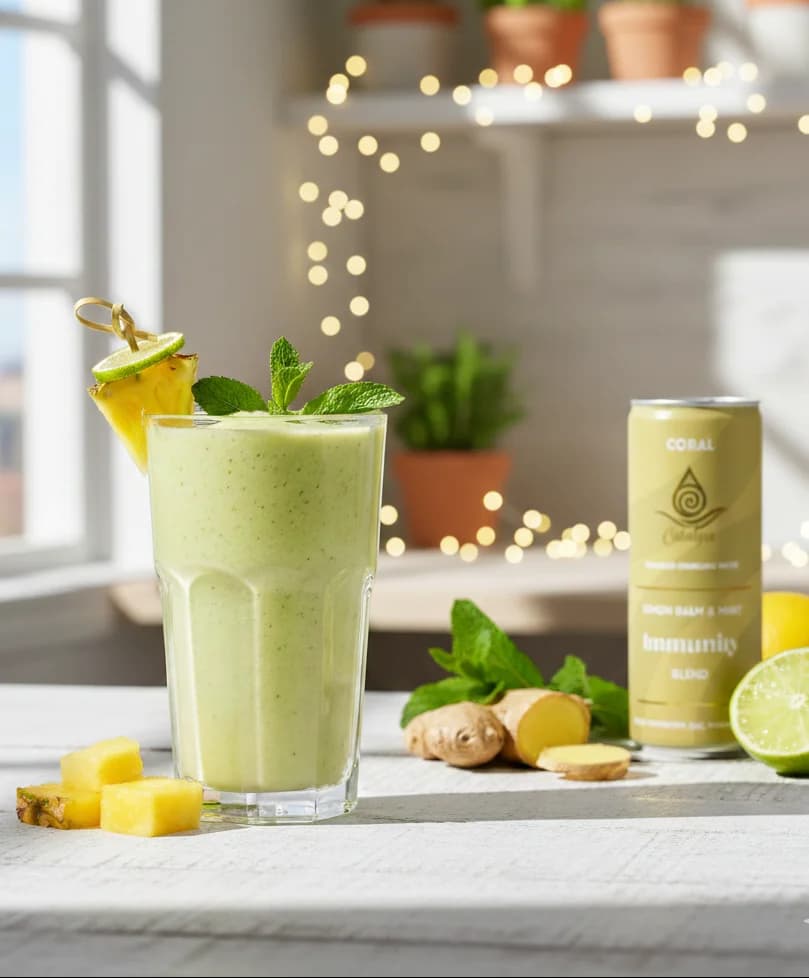Ginger-Lime Reviver Smoothie – image 1