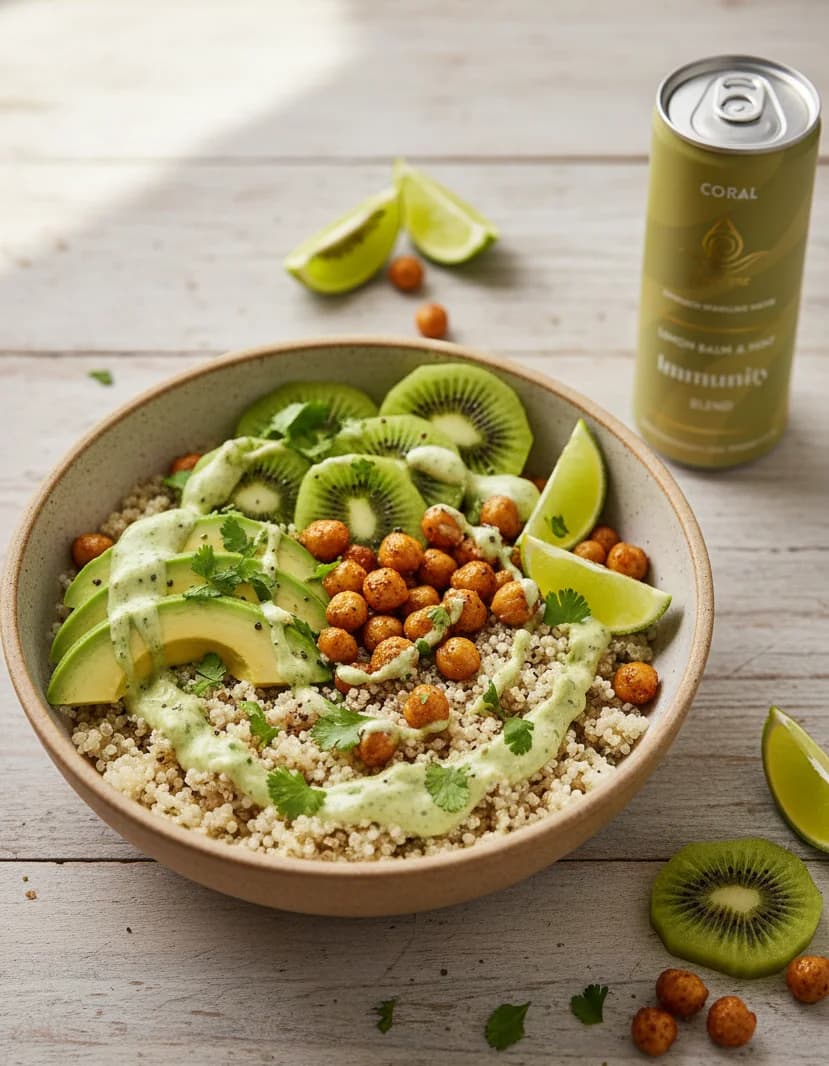Kiwi-Lime Crunch Buddha Bowl – image 1
