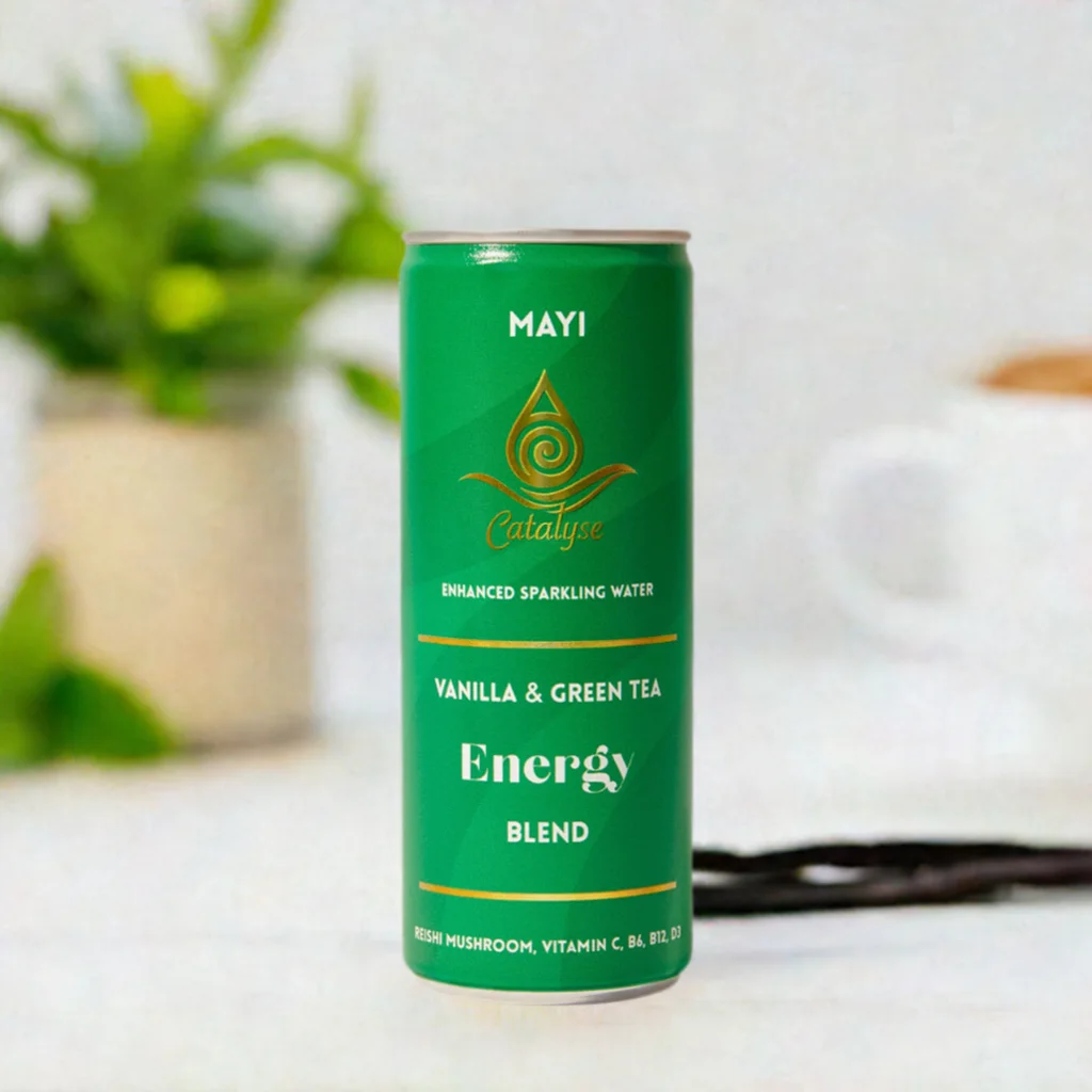 Mayi - The Energy Blend- Vanilla & Green Tea - 12 Pack