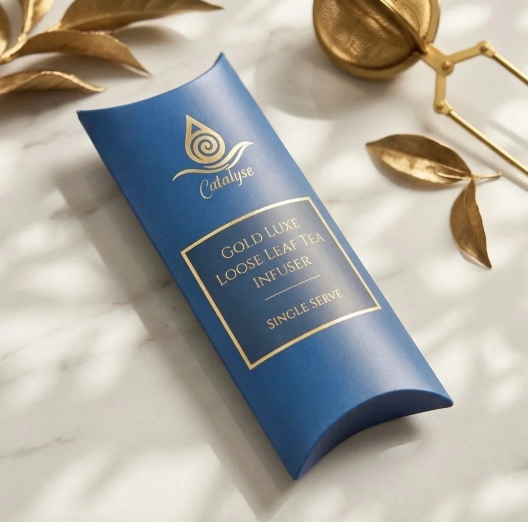 Tea Infuser • Gold Luxe • Single Serve