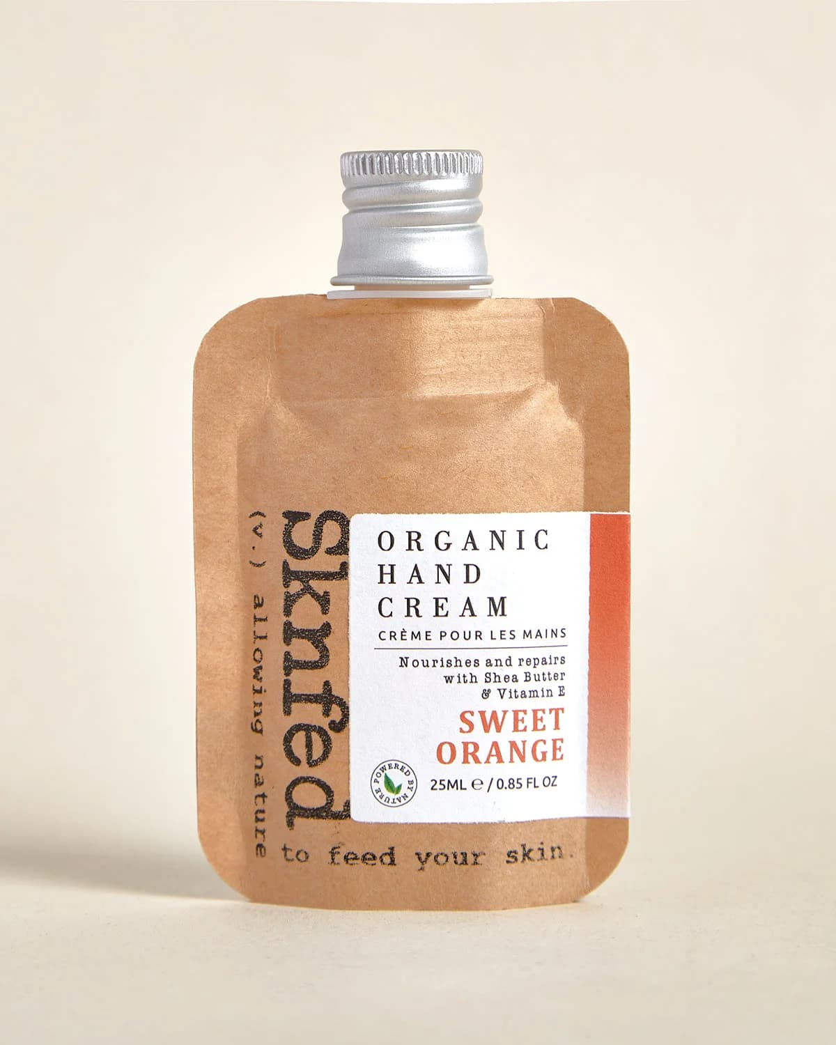 Organic Sweet Orange Hand Cream Travel Size – image 1
