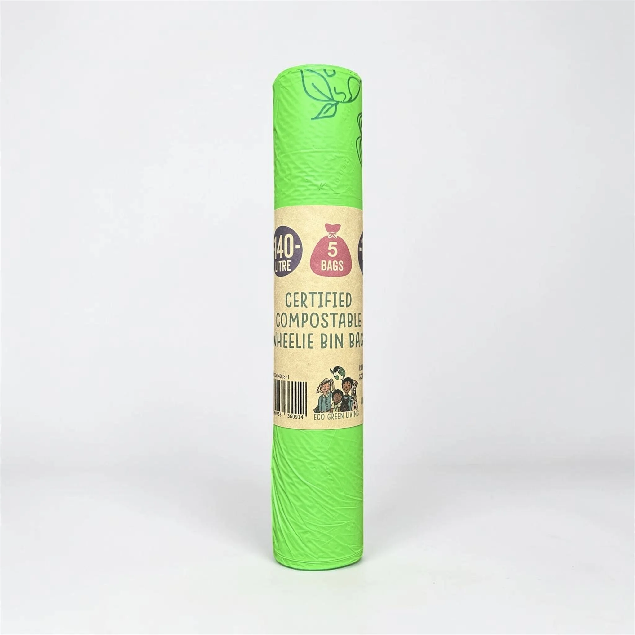 140L Compostable Wheelie Bin Liners – image 1