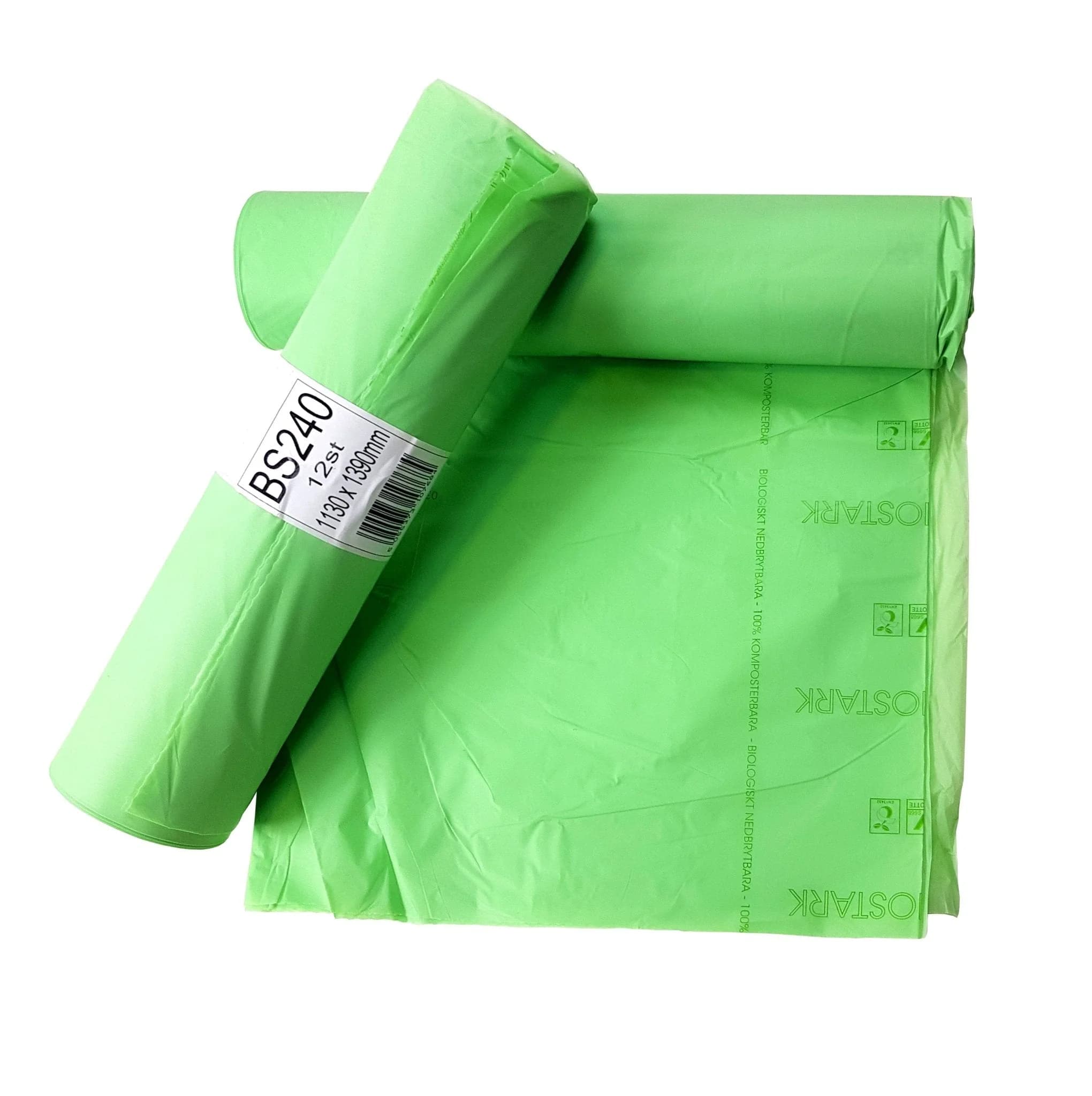 240L Catering Compostable Bag - 12 bags per roll