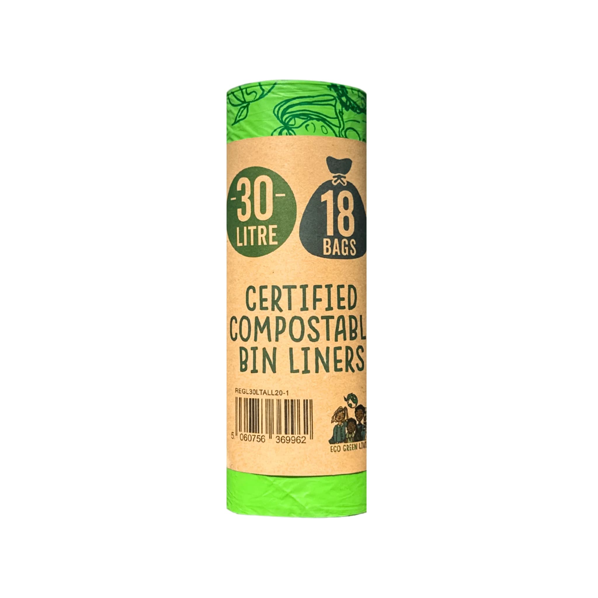 30 Litre Compostable Waste Bags – image 1