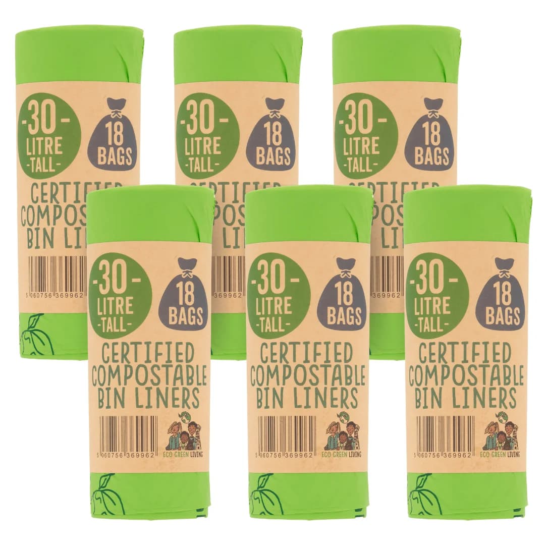 30 Litre Compostable Waste Bags – image 1