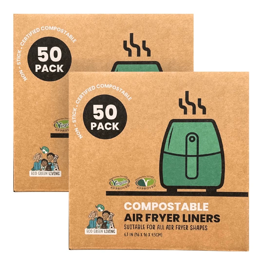 Air Fryer Liners 2x50 Papers, suitable for all air fryers.