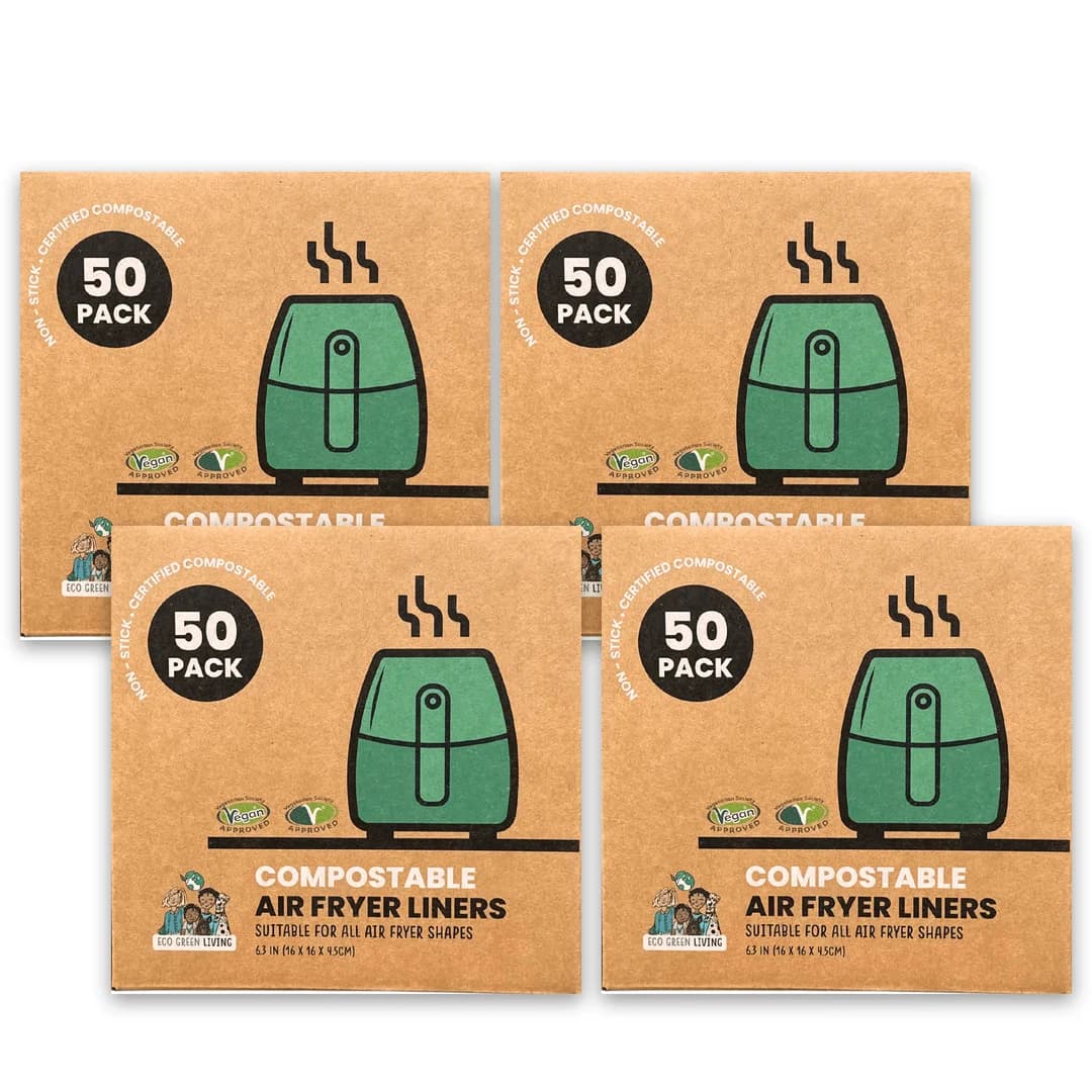 Air Fryer Liners 4x50 Papers, suitable for all air fryers.