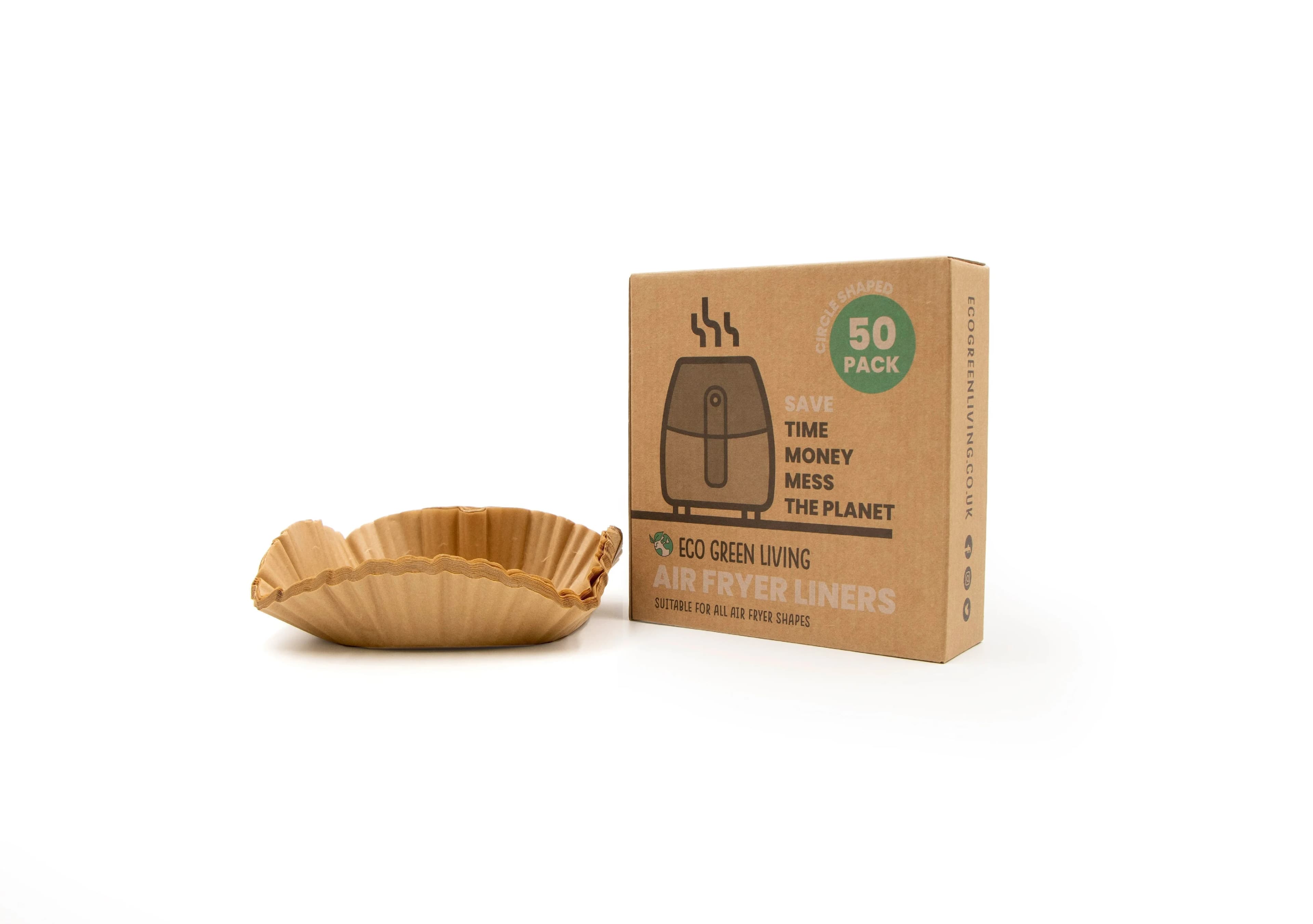Air Fryer Liners 50 Papers, suitable for all air fryers