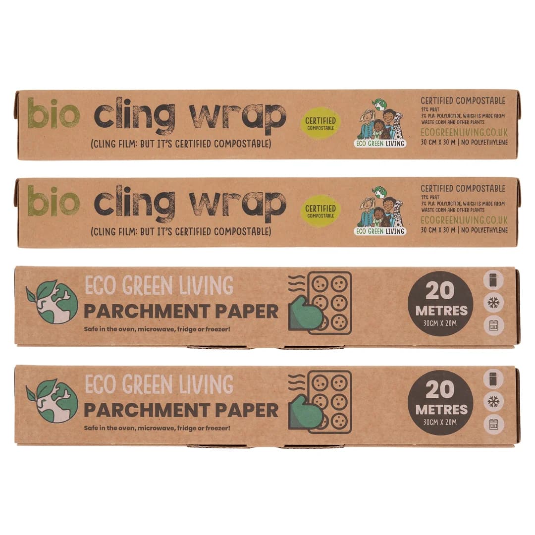 Compostable Cling Film and Parchment Paper Set – image 1