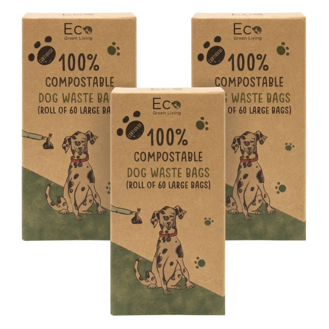 Compostable Dog Waste Bags, 180 Bags – image 1