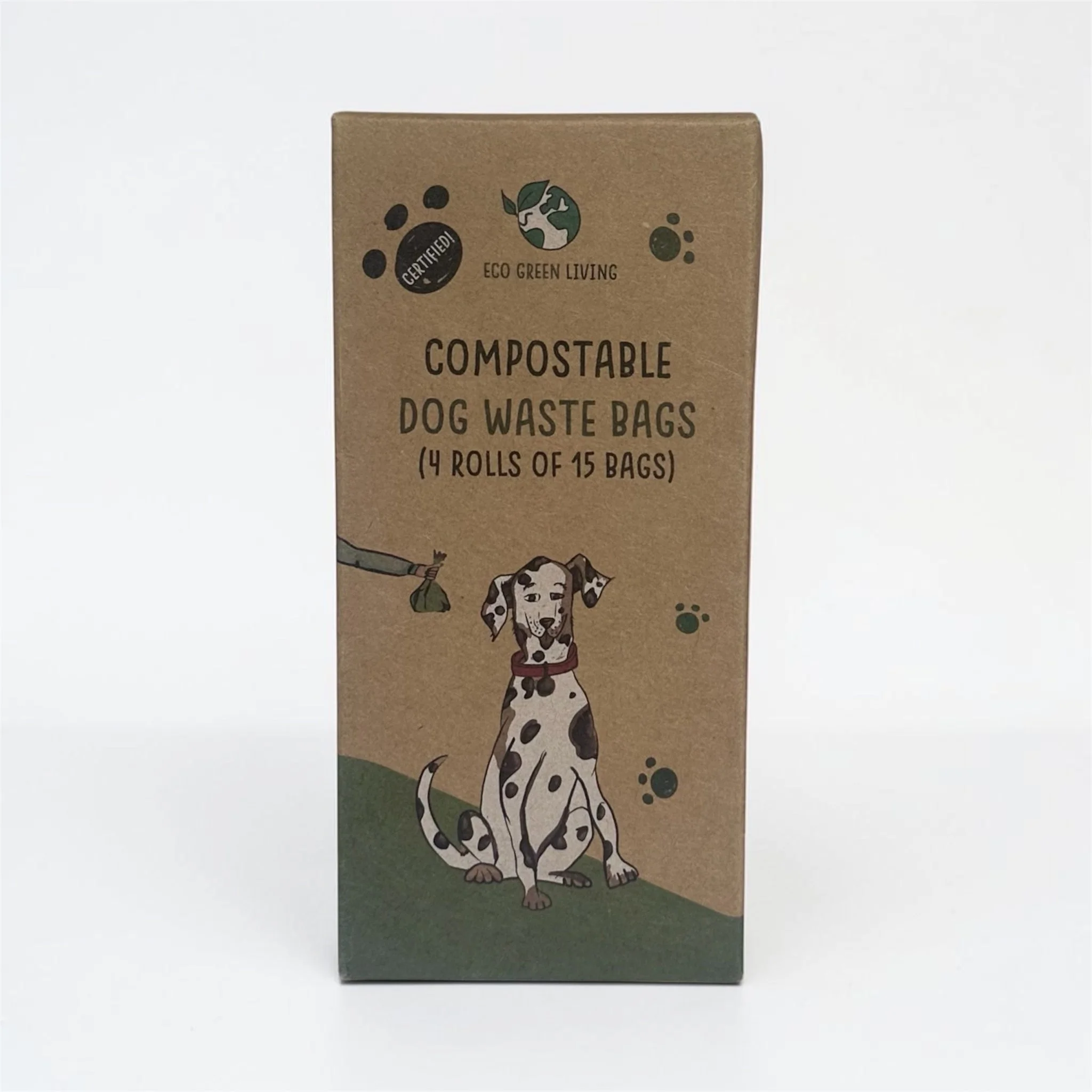 Compostable Dog Waste Bags, 60 Bags – image 1