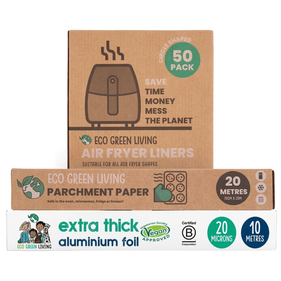 Foil 10m x 30cm Parchment Paper 20m x 30cm Air Fryer Liners 50 Papers