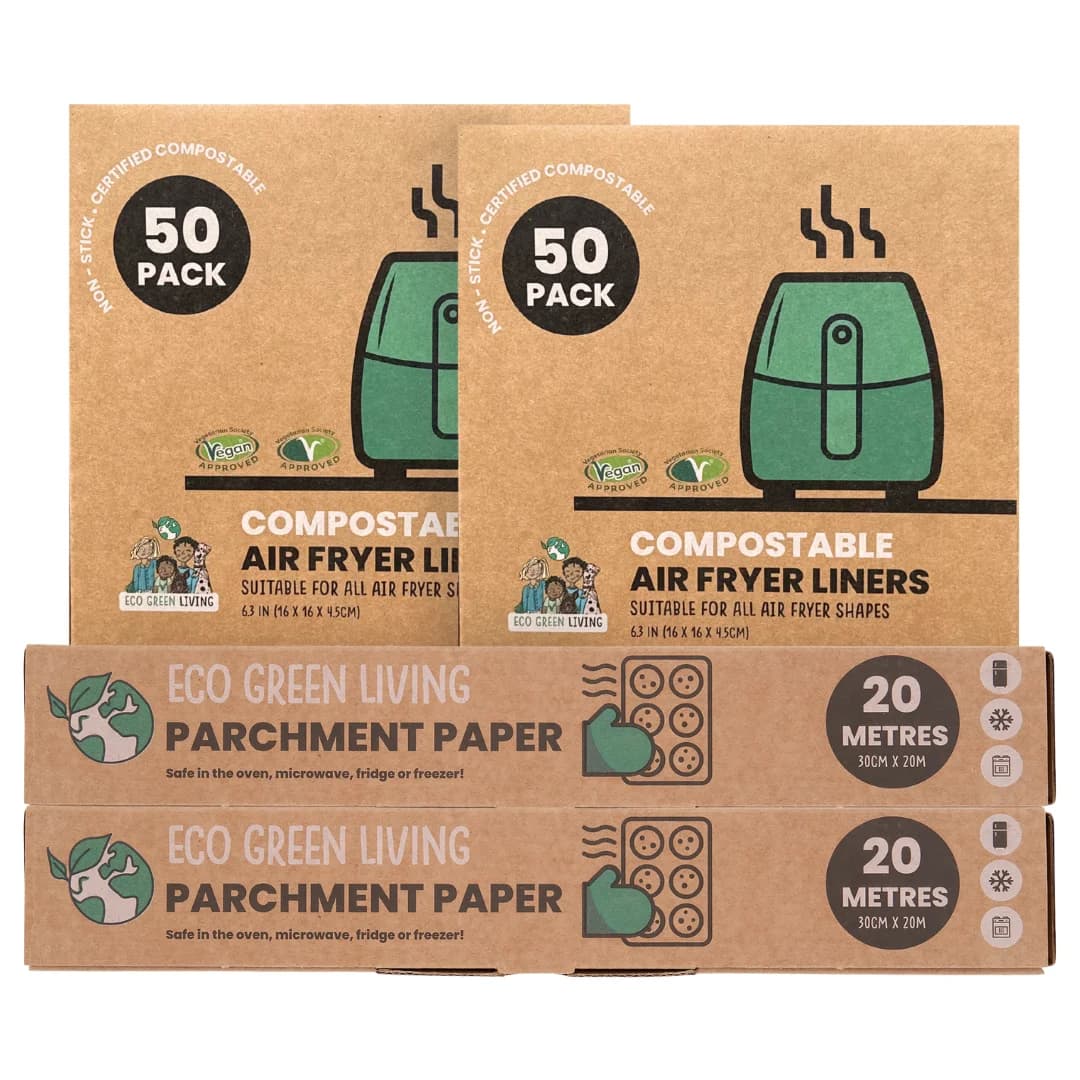Parchment Paper Rolls and Air Fryer Liners Set – image 1