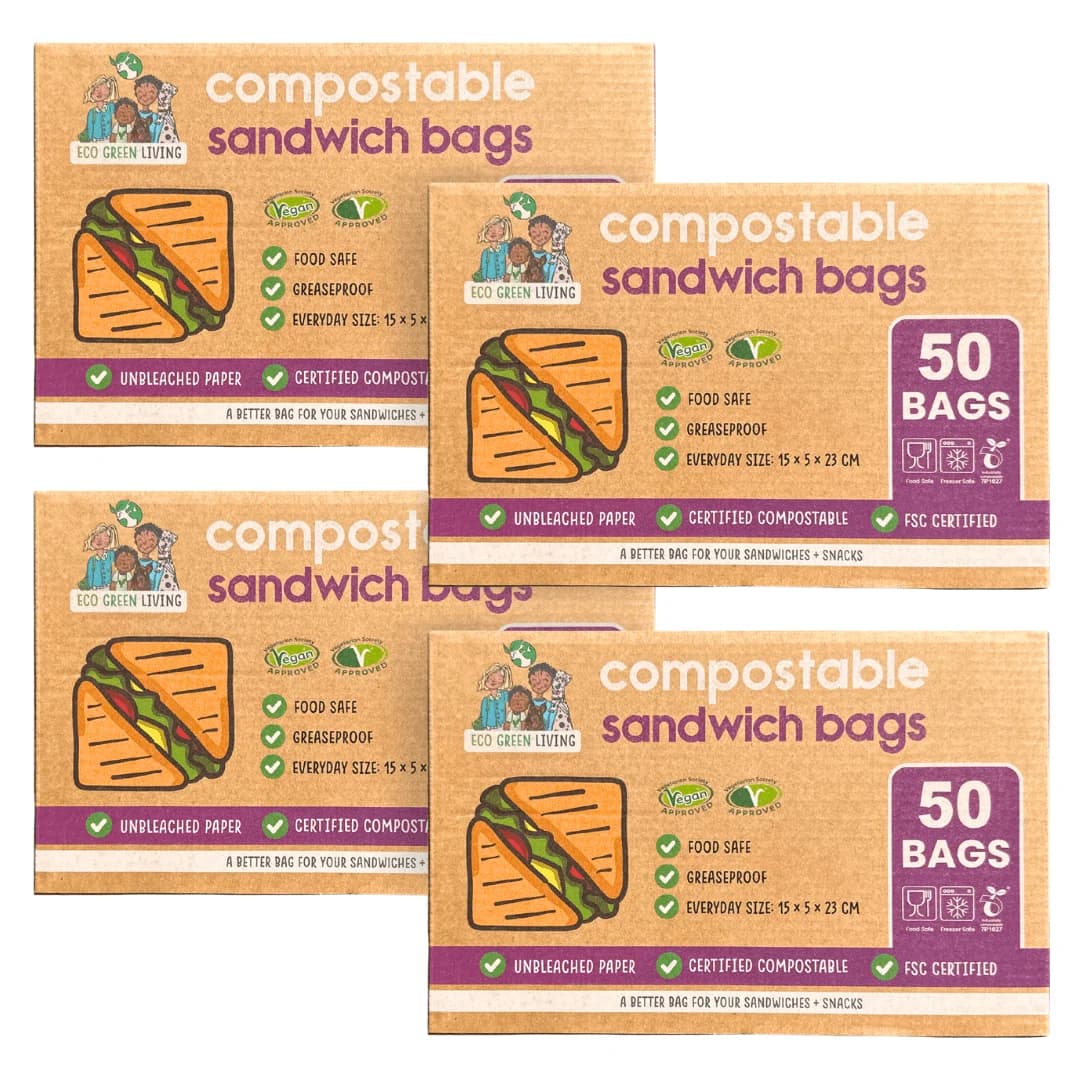 Sandwich Bag (50 bags x Pack of 4) - EcoGreenLiving