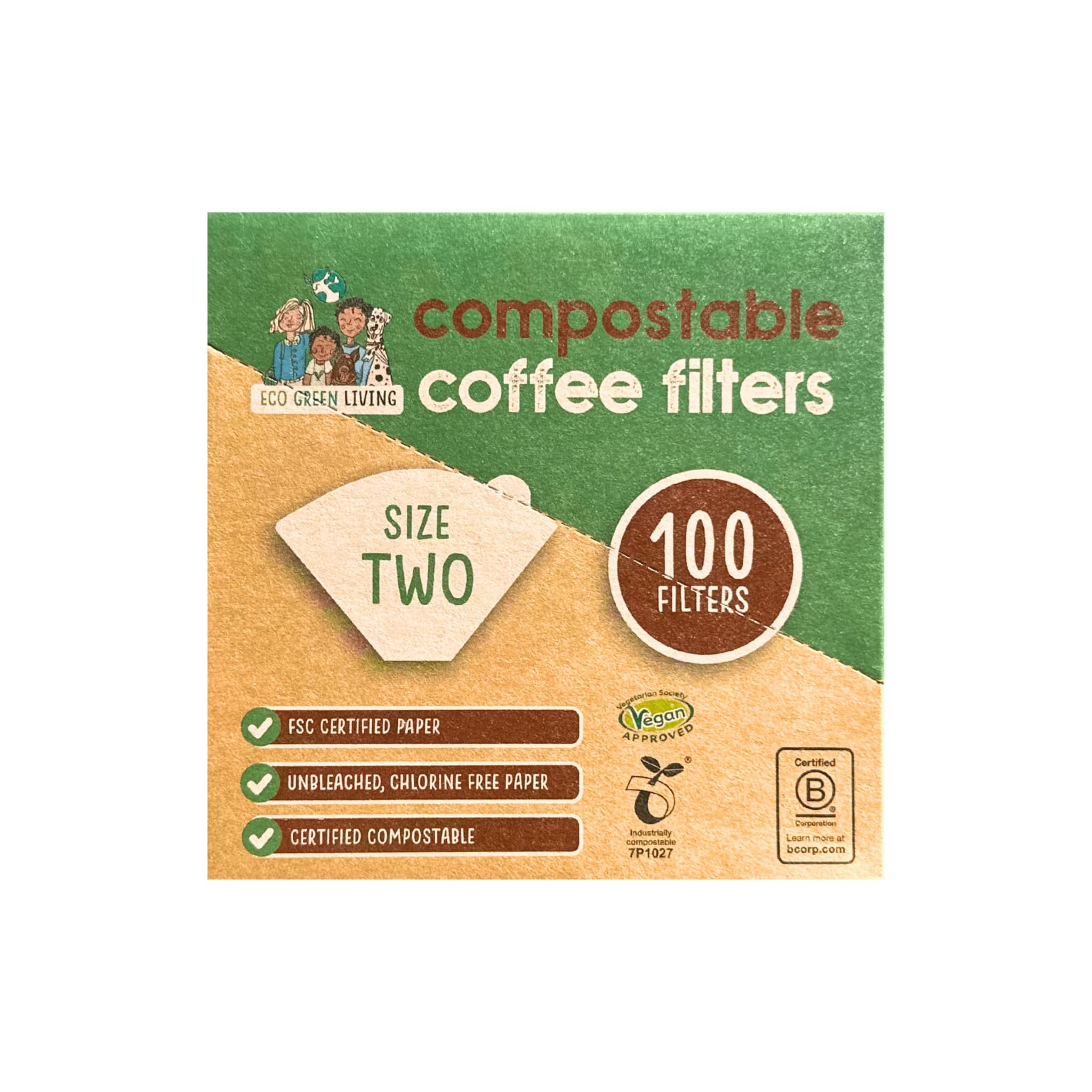 Coffee Filter: Size 2 - EcoGreenLiving