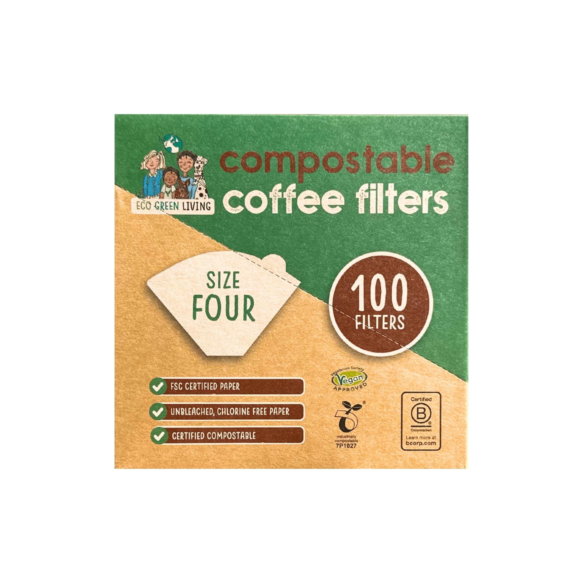 Coffee Filter: Size 4 - EcoGreenLiving