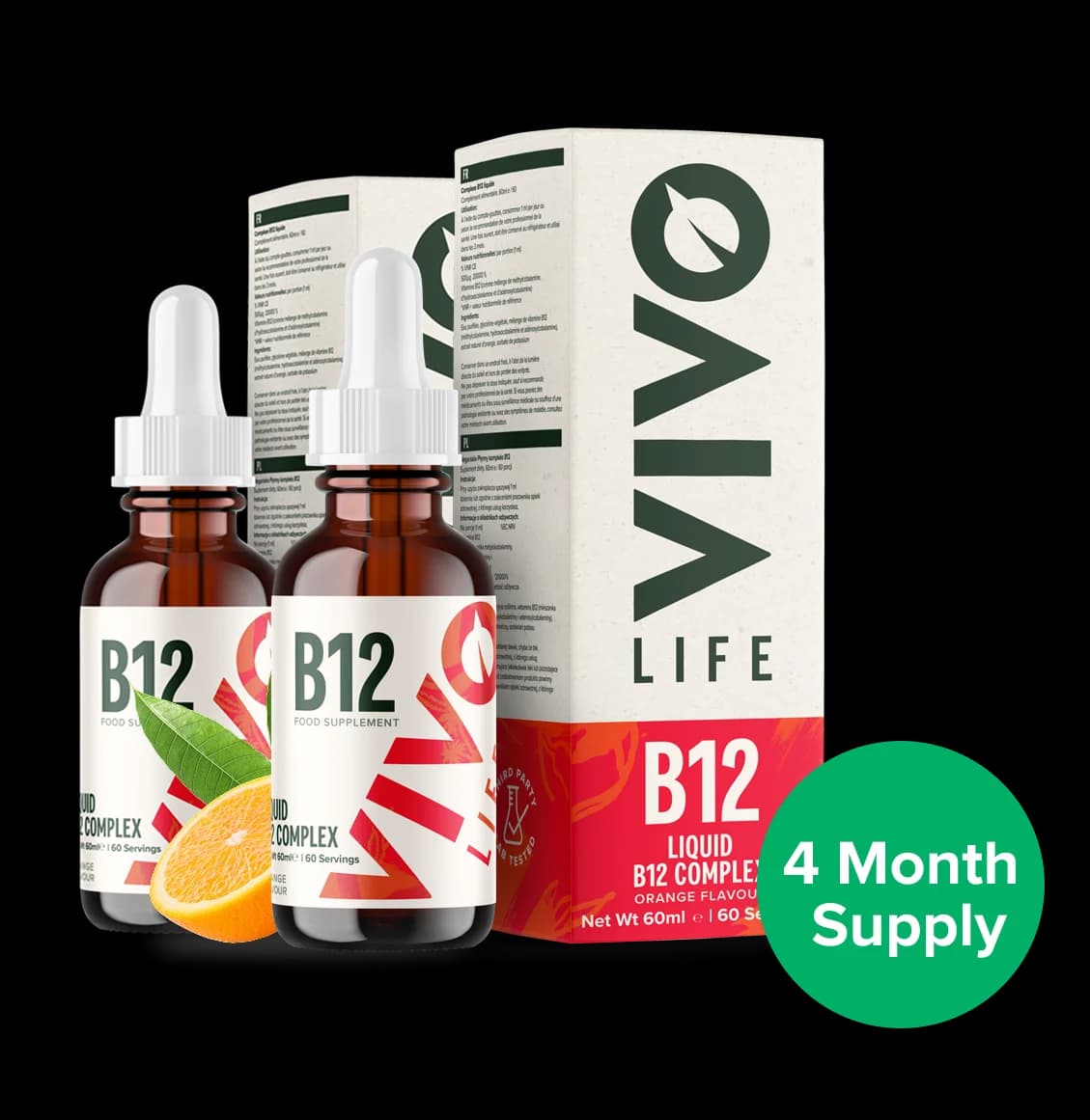 Liquid B12 Complex x 2 Bundle