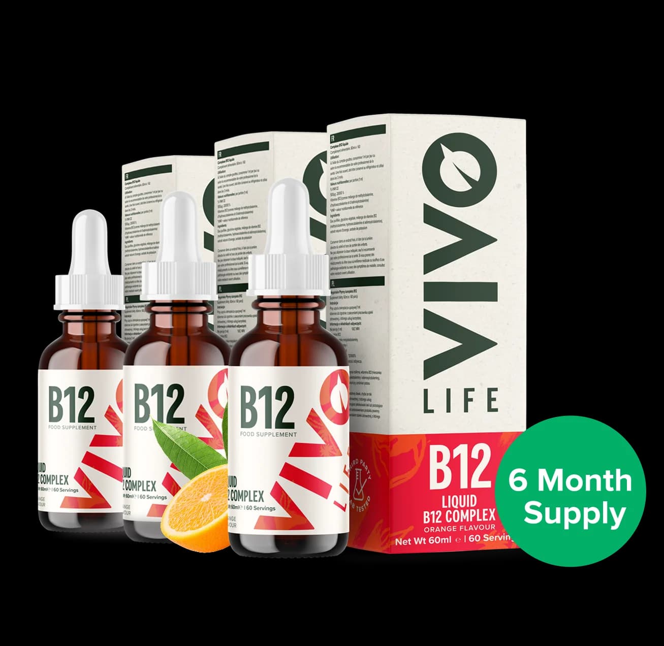 Liquid B12 Complex x 3 Bundle