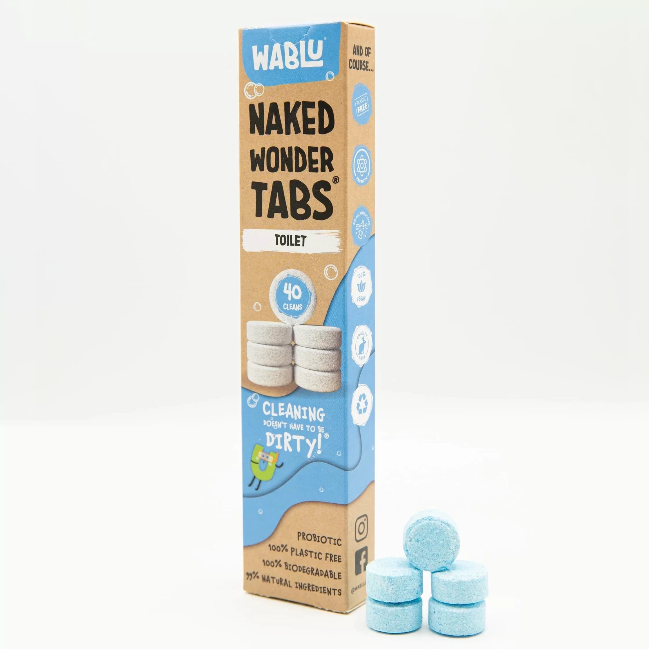 Probiotic Toilet Naked Wonder Tabs®