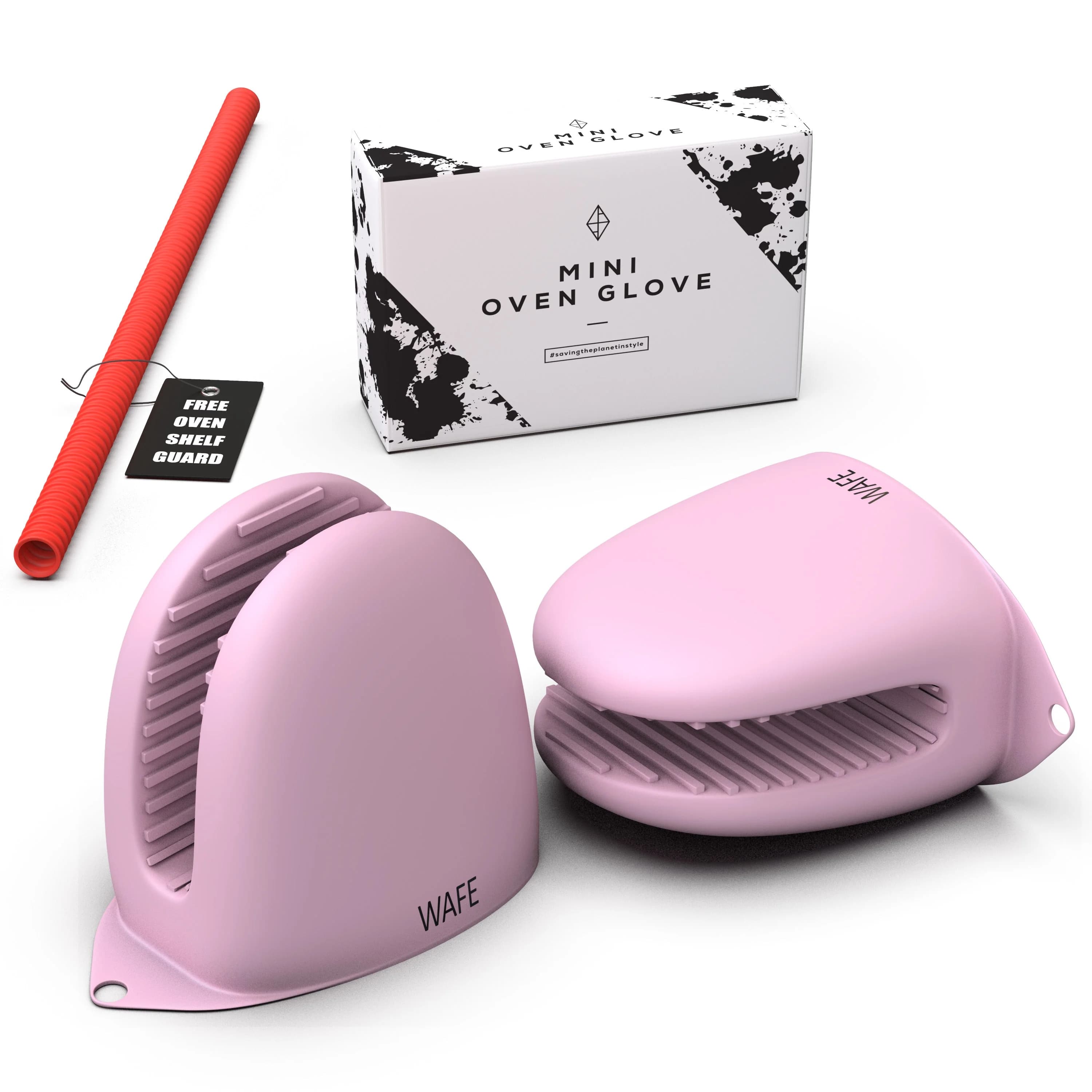 WAFE mini-oven kitchen silicone glove - PINK