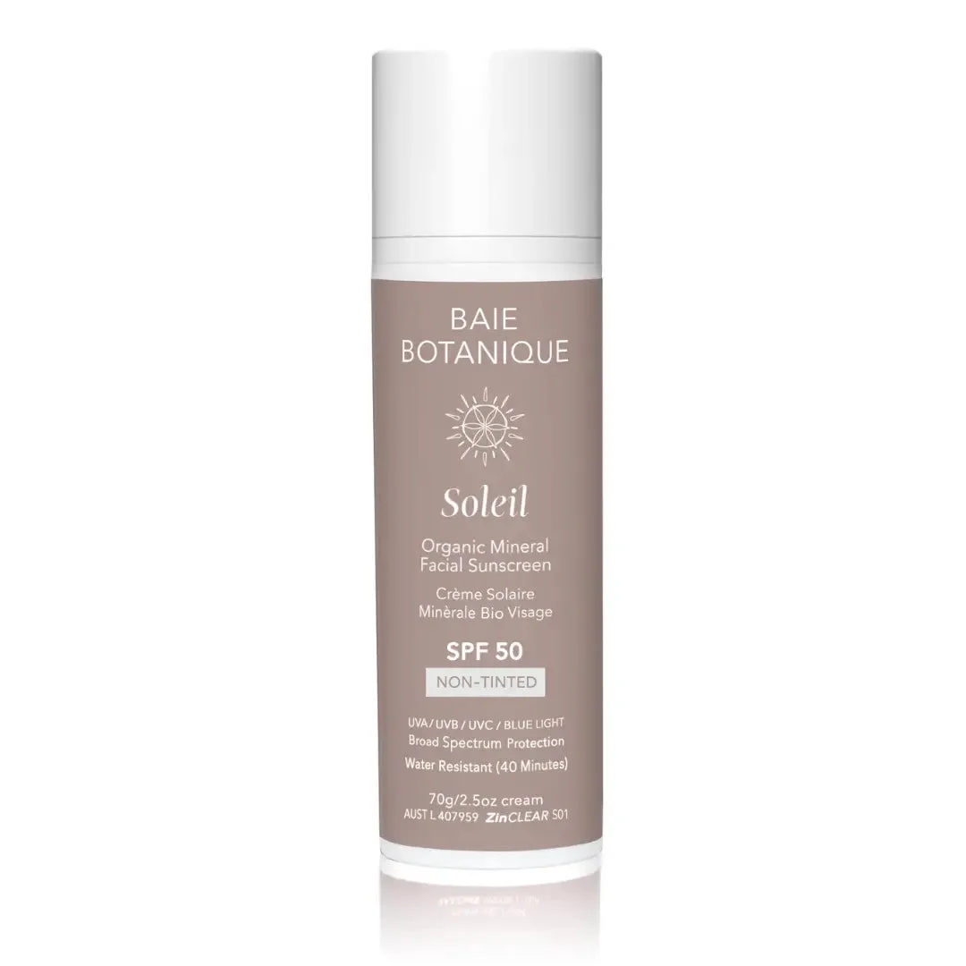 Organic Mineral Face Sunscreen SPF 50 70g