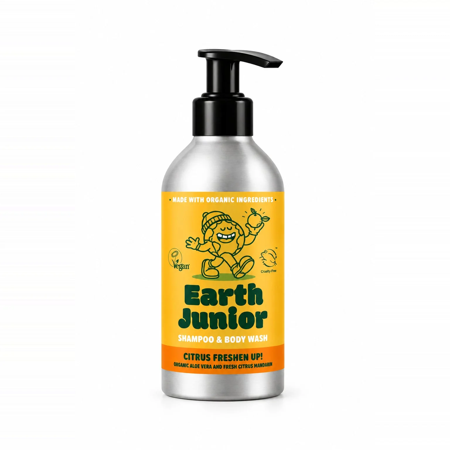 Earth Junior Citrus Fresh Up! Shampoo & Body Wash – image 1