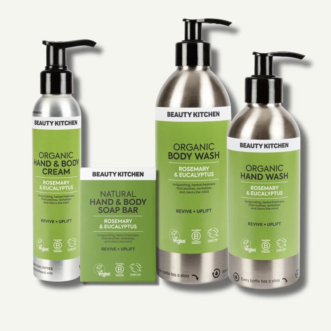 Organic Vegan Body Kit - Rosemary & Eucalyptus