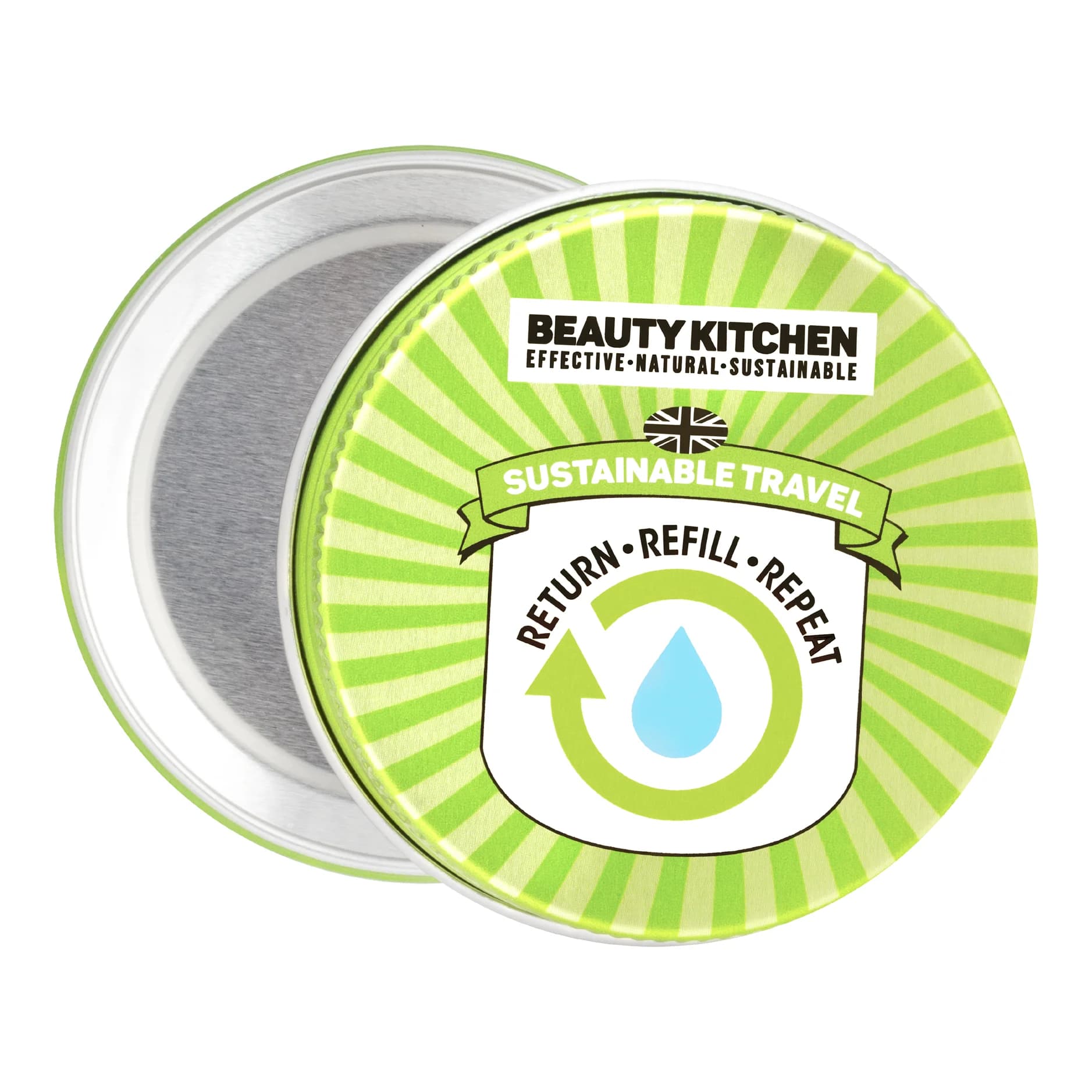 Reusable Travel Aluminium Tin 30ml – image 1