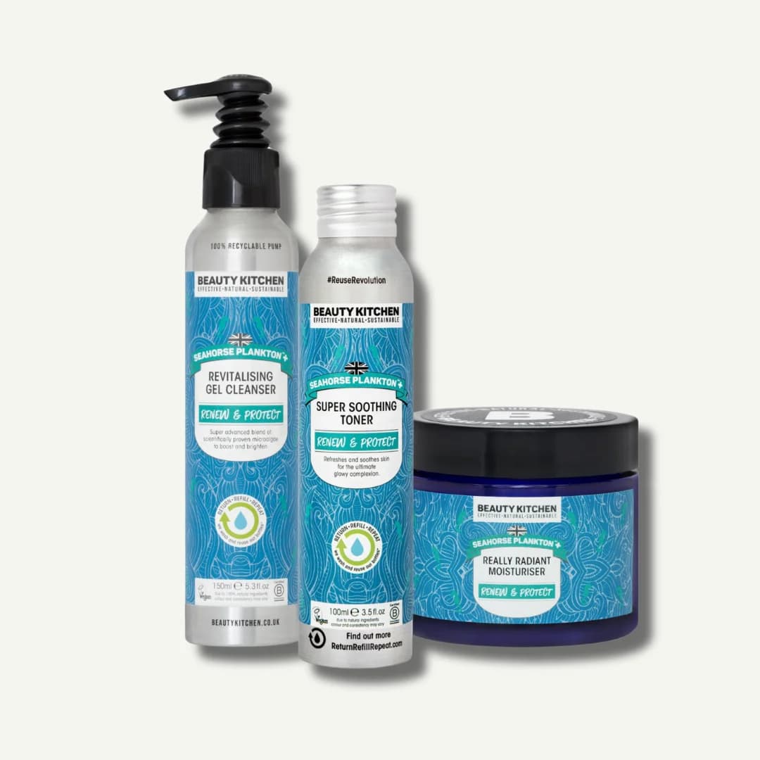 Seahorse Plankton+ 3-Step Cleanse, Tone & Moisturise Kit