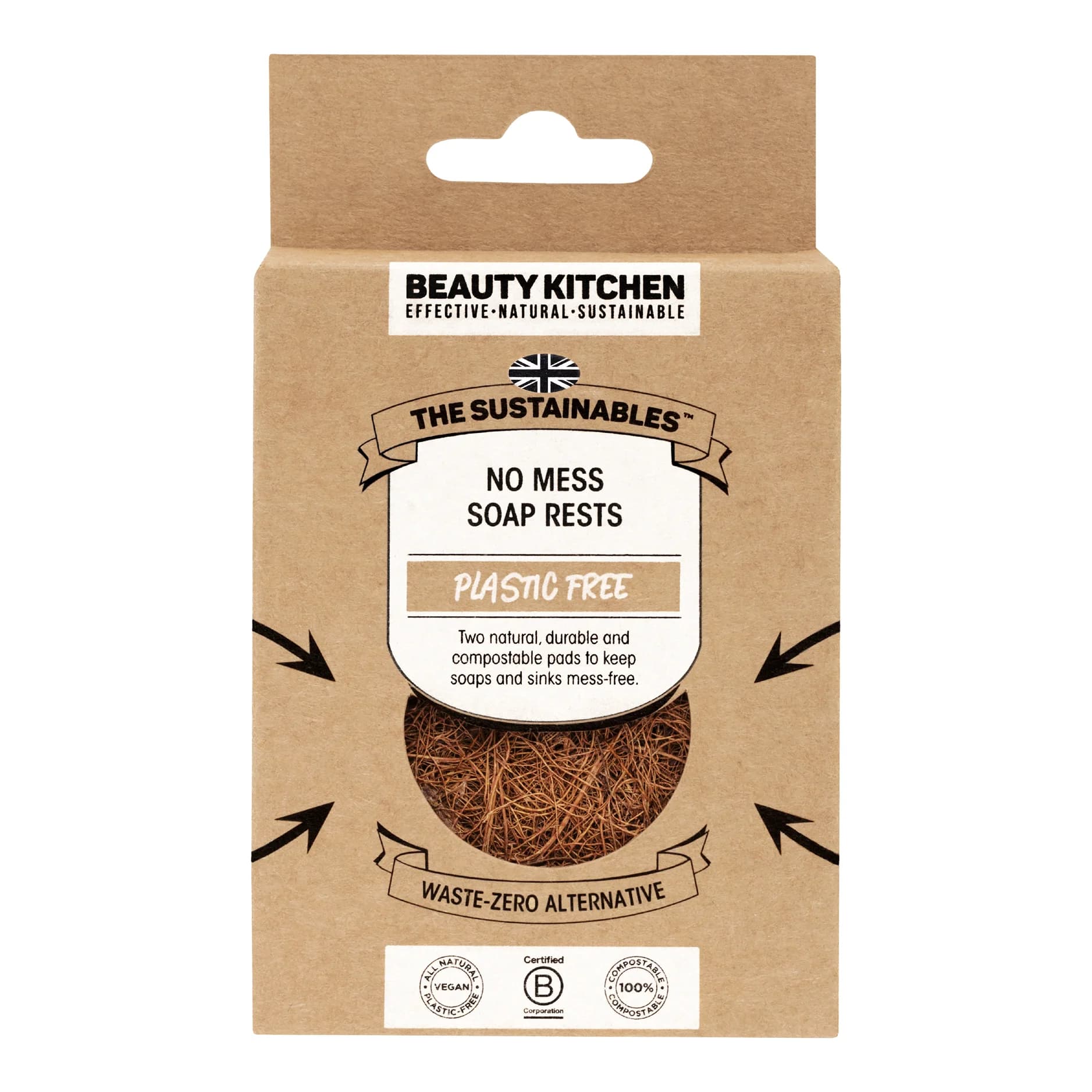 Coconut Coir Soap Rest (2 pack)